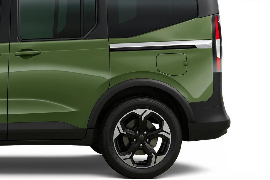 Ford Courier 2023- Modanatura porta scorrevole in acciaio inox Image