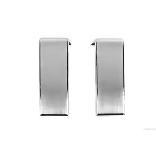 Inserti in acciaio inox per paraurti (2 pz, AMG) Mercedes G class W463 1990-2018 foto 3