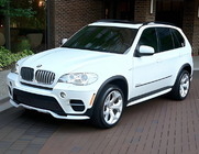 BMW X5 E70 2007-2013 Lip spoiler paraurti anteriore (per 2010-2013 Base, da verniciare) foto 9