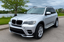 BMW X5 E70 2007-2013 Lip spoiler paraurti anteriore (per 2010-2013 Base, da verniciare) foto 1