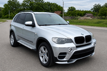 BMW X5 E70 2007-2013 Lip spoiler paraurti anteriore (per 2010-2013 Base, da verniciare) foto 3