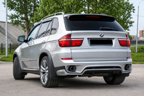 BMW X5 E70 2007-2013 Diffusore posteriore (per 2010-2013 Base, da verniciare) foto 1