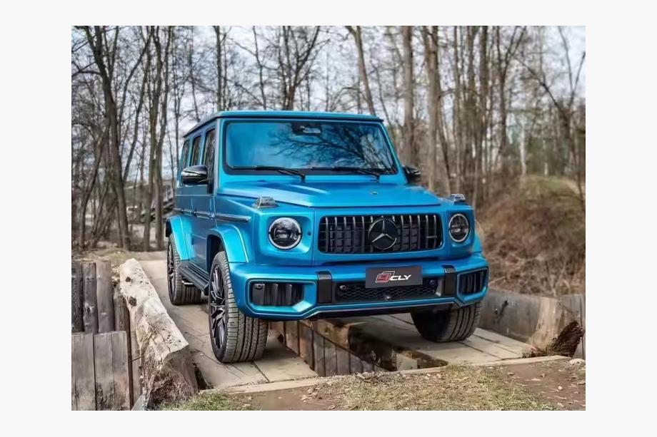 Mercedes G class W463 2018-2024 Paraurti anteriore W465-Look (per G63) Image
