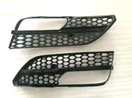 Audi A3 2012-2020 Griglie fendinebbia RS-Style V-2 (2012-2016, 2 pz, Nero) foto 2