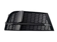 Audi A3 2012-2020 Griglie fendinebbia S-Style V-1 (2016-2020, 2 pz, Nero) foto 3