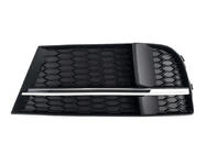 Audi A3 2012-2020 Griglie fendinebbia S-Style V-2 (2016-2020, 2 pz, Nero) foto 3