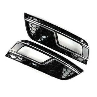 Griglie fendinebbia RS-Style (2012-2015, 2 pz, Nero) Audi A4 B8 2007-2015 foto 1