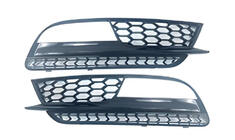 Audi A5 2007-2015 Griglie fari fendinebbia RS-Style (2011-2015, 2 pz, Nero) foto 1