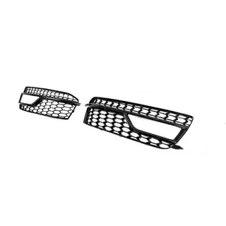 Griglie fendinebbia RS-Style (Sport, 2011-2015, 2 pz, Nero) Audi A5 2007-2015 foto 3