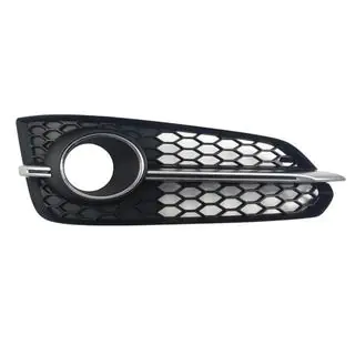 Griglie fari fendinebbia con fendinebbia (2014-2018, 2 pz, Nero con Grigio) Audi A8 2010-2018 foto 3