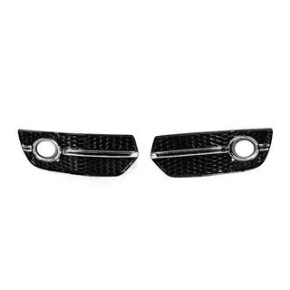 Griglie fendinebbia RS-Style (2008-2012, 2 pz, nero con cromature) Audi Q5 2008-2017 foto 1