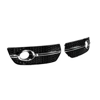 Griglie fendinebbia RS-Style (2008-2012, 2 pz, nero con cromature) Audi Q5 2008-2017 foto 3