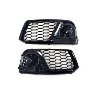 Griglie fari fendinebbia con fendinebbia RS-Style (2017-2020, 2 pz, Nero) Audi Q5 2017-2025 foto 1