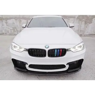 Splitter Anteriore DPT Lip V-1 (Per M4, Nero Lucido) foto 1