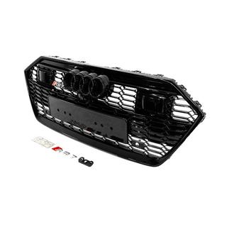 Griglia anteriore RS-Style con scritta Quattro (nera) foto 3