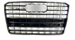 Audi A8 2010-2018 Griglia anteriore S-Style (2010-2013, nera) foto 1