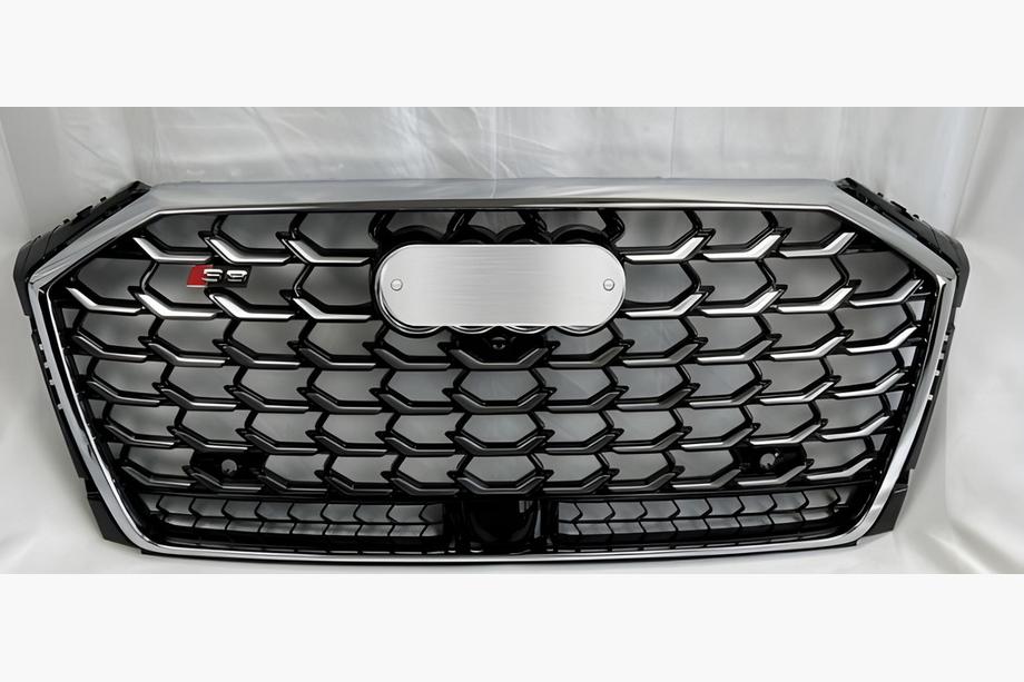 Audi A8 2018- Griglia Anteriore S-Style (2022+, Cromo con Nero) Image