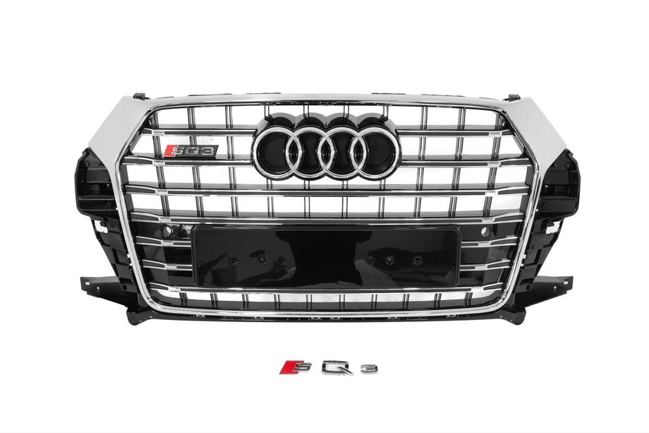 Audi Q3 2011-2019 Griglia Anteriore RSQ-Style (2015-2019, nera con cromo) Foto 1