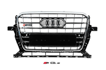Audi Q5 2008-2017 Griglia anteriore SQ-Style (2012-2017, nera con cromatura) foto 1