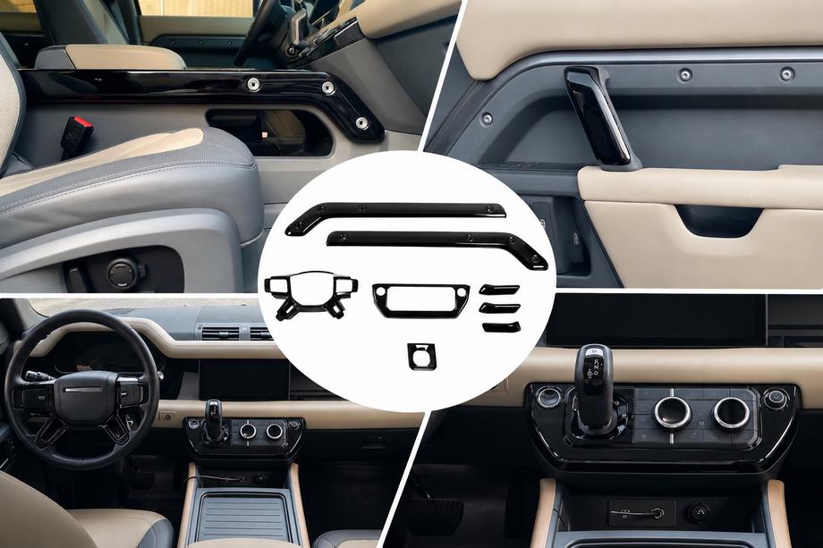 Land Rover Defender 2019- Coperture interne nere Image