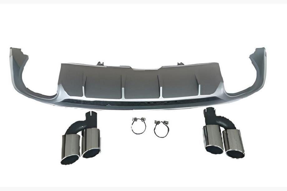 Audi A5 2016-2025 Diffusore posteriore con terminali S-Style (2016-2019) Image