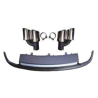 Diffusore Posteriore con Terminali RS-Style (2010-2014, Doppio Scarico)