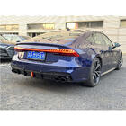 Audi A7 2018- Diffusore Posteriore con Terminali di Scarico S-Style foto 1