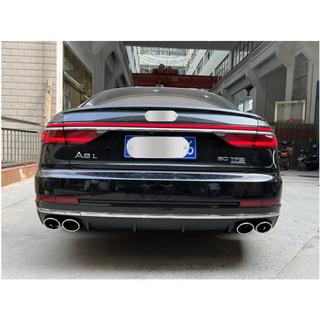 Diffusore posteriore con terminali di scarico S-Style (2018-2021) Audi A8 2018- foto 1