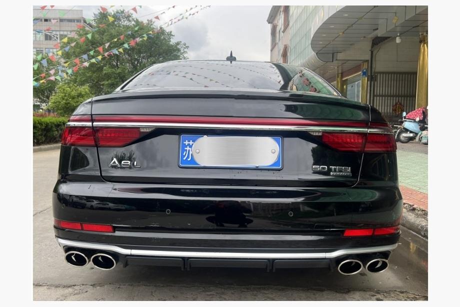 Audi A8 2018- Diffusore Posteriore con Terminali S-Style (2022+) Image