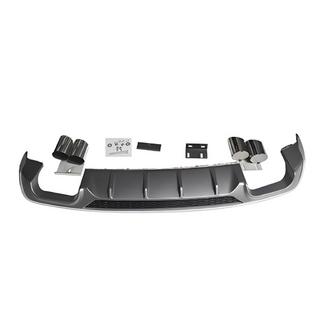 Diffusore Posteriore con Terminali V-2 (per S/S-Line, 2016-2020) Audi A3 2012-2020