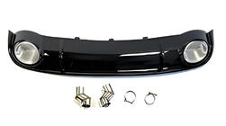 Audi A4 B8 2007-2015 Diffusore Posteriore con Terminali di Scarico RS-Style (2007-2011) foto 1