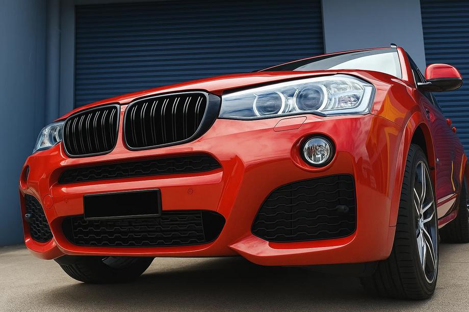 BMW X3 F25 2011-2018 Calandra M-Look (2014-2018, Nero Lucido) Foto 1