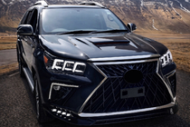 Toyota Hilux 2015- Fari anteriori design Lexus V2 2015-2019 (set di 2) foto 2