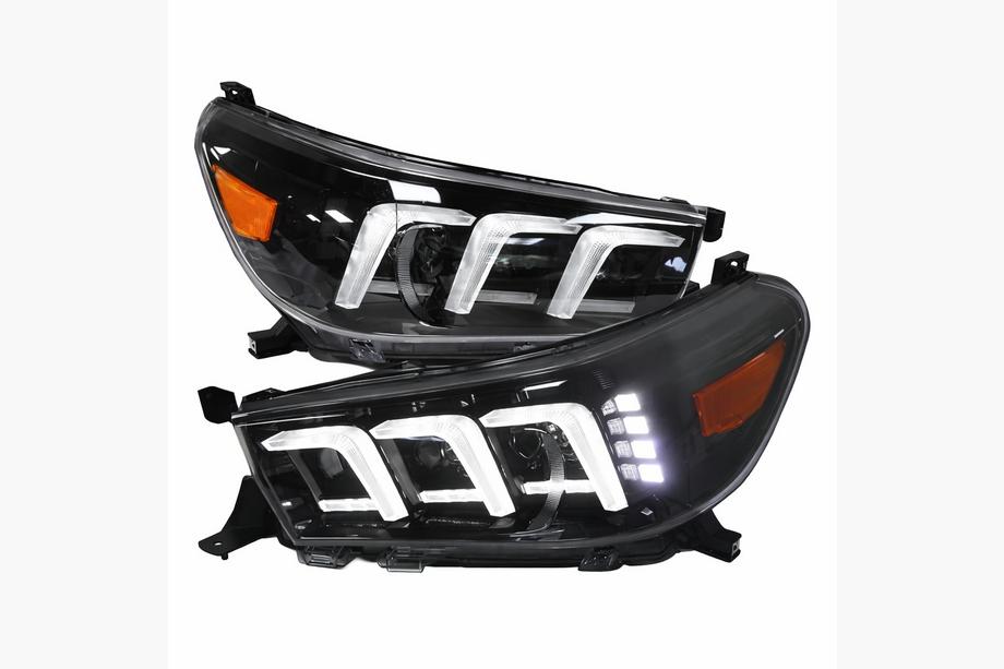 Toyota Hilux 2015- Fari anteriori design Lexus V2 2015-2019 (set di 2) Image