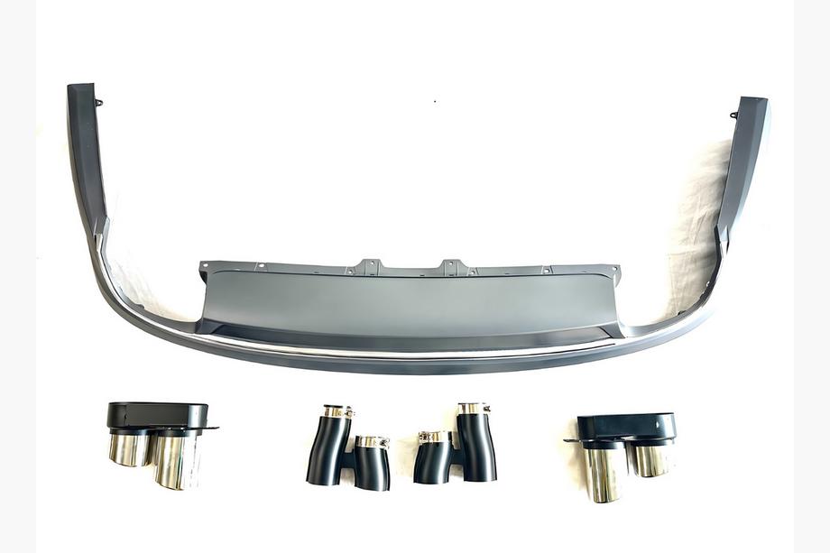 Audi A8 2010-2018 Diffusore posteriore con terminali S-Style (2014-2018) Image