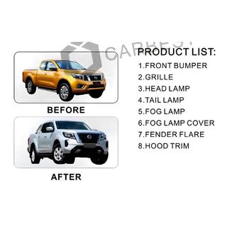Kit aggiornamento Facelift a 2021 (per 2015-2020) Nissan Navara/NP300 2016- foto 3