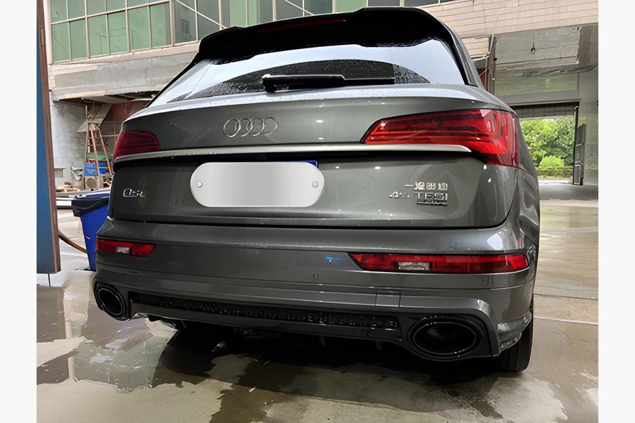 Audi Q5 2008-2017 Diffusore Posteriore con Terminali di Scarico QRS-Style Image