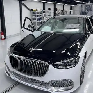 Kit restyling per W223 Maybach (con maniglie delle porte e inserti) foto 4