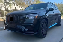 Mercedes GLS X167 2019- Kit carrozzeria GLS900 BRB Nero ABS (per GLS63) foto 3