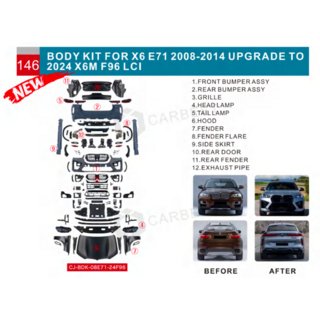 Kit restyling per X6M F96 LCI foto 3