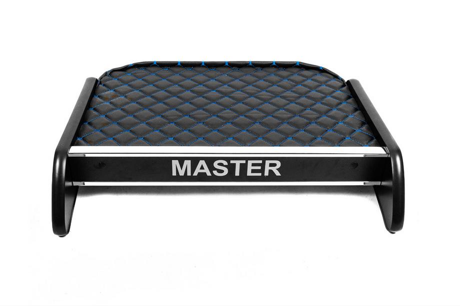 Renault Master 2011-2023 Mensola cruscotto (Nero con cuciture blu) Image