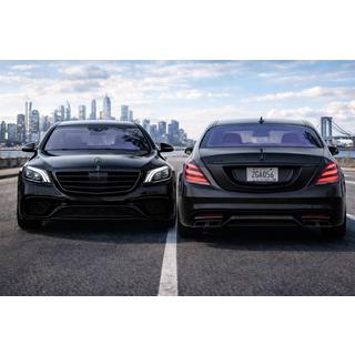 Kit carrozzeria S65 AMG (2018-Restyling) Mercedes S-сlass W222 2013-2022 foto 2
