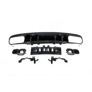 Diffusore posteriore con terminali Black (per Coupe design AMG63) foto 2