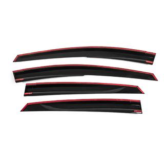 Deflettori Finestrini (4 pz, Sunplex Sport) Toyota Prius 2003-2009 foto 3