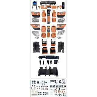 Kit upgrade interni per w223 Mercedes S-class W221 2005-2013 foto 2