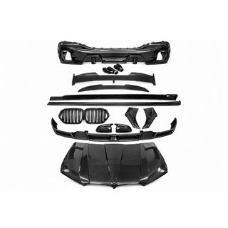 Kit carrozzeria con cofano Carbon V2 (2018-2022) BMW X6 G06 2019–2027 foto 2