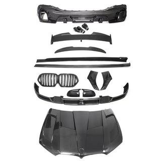 Kit carrozzeria con cofano Carbon V2 (2018-2022) BMW X6 G06 2019–2027 foto 3
