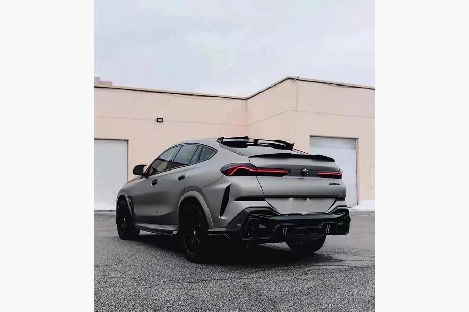 BMW X6 G06 2019–2027 Kit carrozzeria con cofano Carbon V2 (2018-2022) Foto 2