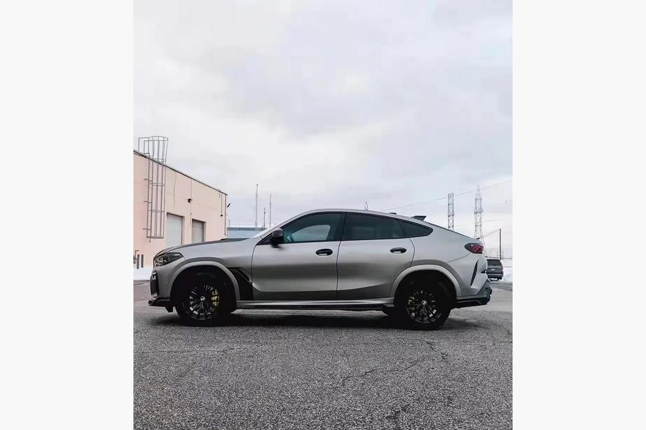 BMW X6 G06 2019–2027 Kit carrozzeria con cofano Carbon V2 (2018-2022) Foto 4