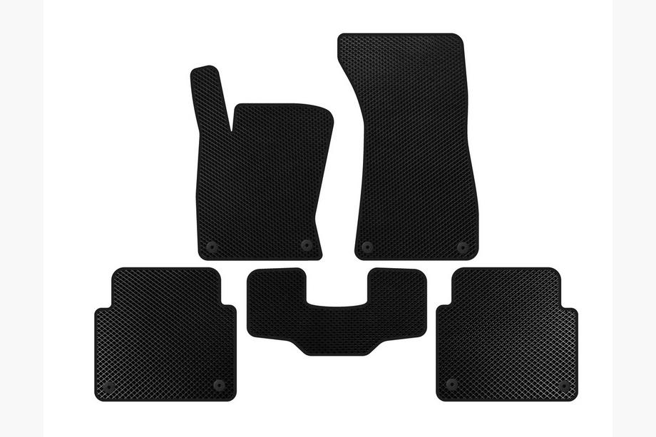 Audi A8 2002-2009 Tappetini EVA (Short, Nero) Image